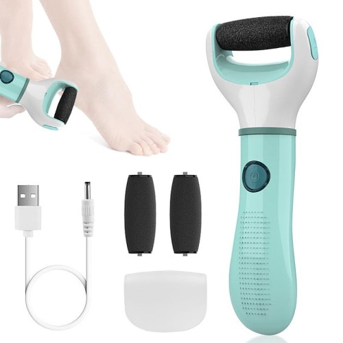Electric Foot Callus Remover, Rechargeable Portable Electronic Foot File Pedicure Kits