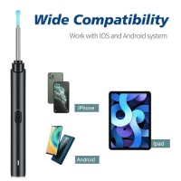 Ear Wax Removal Tool Camera, 1080P HD Ear Camera & 6 LED Lights, Easy and Safe Ear Cleaner for Kids & Adults