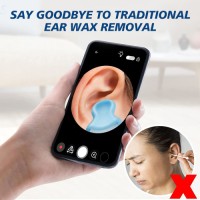 Ear Wax Removal Tool Camera, 1080P HD Ear Camera & 6 LED Lights, Easy and Safe Ear Cleaner for Kids & Adults