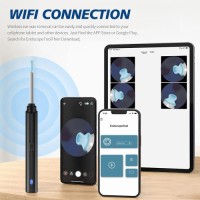 Ear Wax Removal Tool Camera, 1080P HD Ear Camera & 6 LED Lights, Easy and Safe Ear Cleaner for Kids & Adults