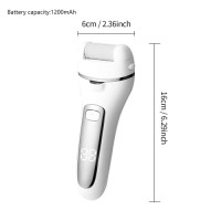 Premium Electric Callus Remover for Feet,Rechargeable Foot File, Electric Foot Scrubber