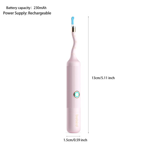 Ear Wax Removal Tool,Earsight Plus l35R Ear WaxRemoval Tool Camera, Ear Cleaner with Flexible Ear CameraOtoscope