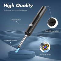 Ear Wax Removal - Earwax Remover Tool with 8 Pcs Ear Set